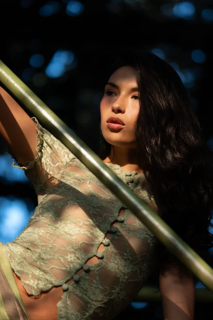 GREEN MAGNOLIA BLOUSE - Image 7